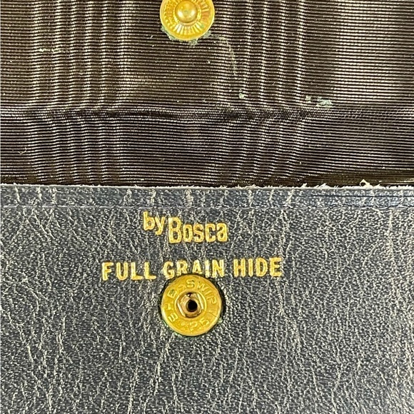 BOSCA Wallet Billfold Leather Rare Vintage - Picture 9 of 14